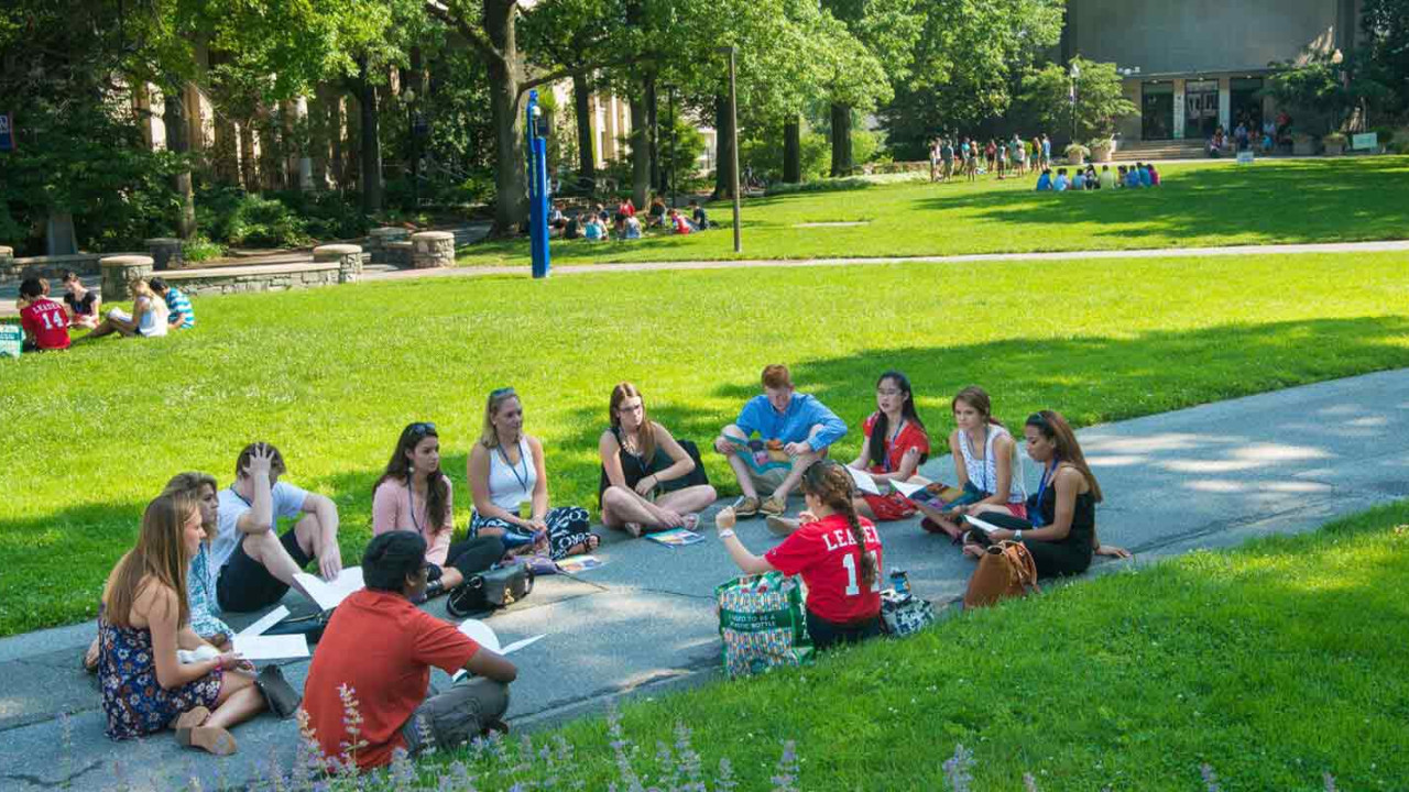 American University Gallery student orientation