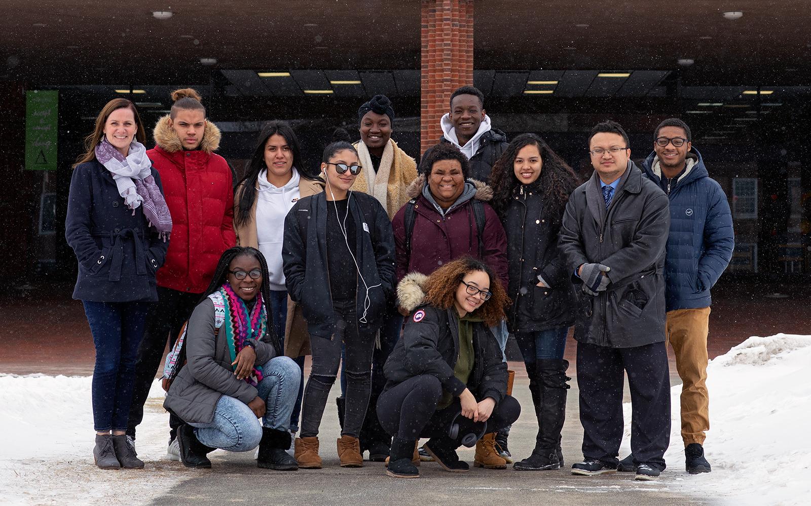 SUNY Potsdam students